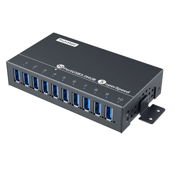Hard Drives Docking Station Usb Charger 10 Port Usb 3.0 Hub for Phone Accessories